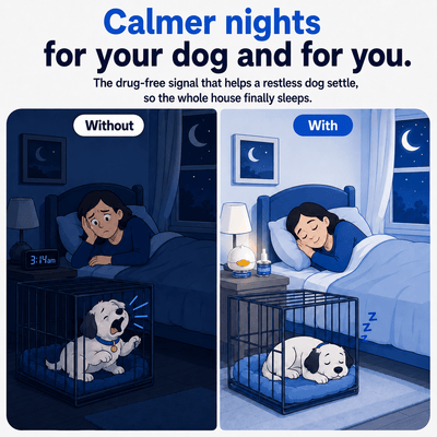 Pawsora - Dog Diffuser - DAP Pheromone - Dog appeasing pheromone - Pet Diffuser - Dog sleep - Dog anxiety